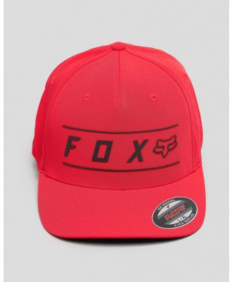 Fox Men's Pinnacle Tech Flexfit Cap in Red
