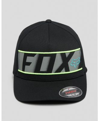Fox Men's Rkane Flexfit Hat in Black