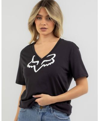 Fox Women's Boundary Short Sleeve T-Shirt in Black
