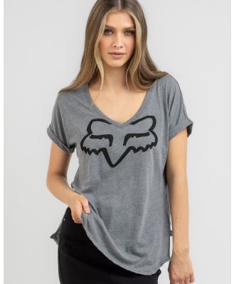 Fox Women's Boundary T-Shirt in Grey