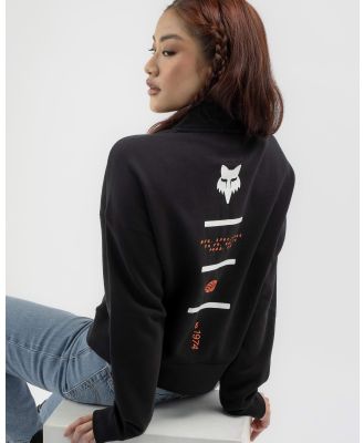 Fox Women's Magnetic Fleece Zip Jumper in Black