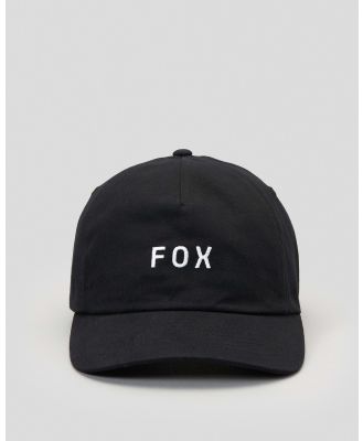 Fox Women's Wordmark Adjustable Hat in Black