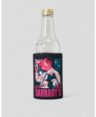 Frothies Let's Get Barnaby'd Stubby Cooler in Black