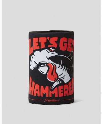 Frothies Let's Get Hammered Stubby Cooler in Black
