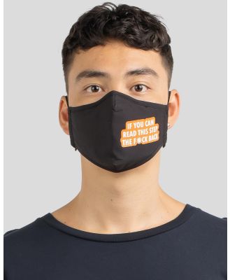 Frothies Step The F Back Mask in Black