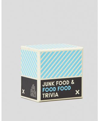 Get It Now Brass Monkey Junk Food Trivia in Blue