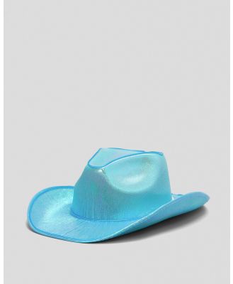 Get It Now Cowgirl Hat in Blue