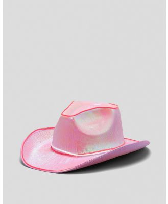 Get It Now Cowgirl Hat in Pink
