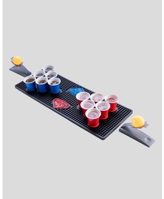 Get It Now Drinking Game Bar Mat Beer Pong