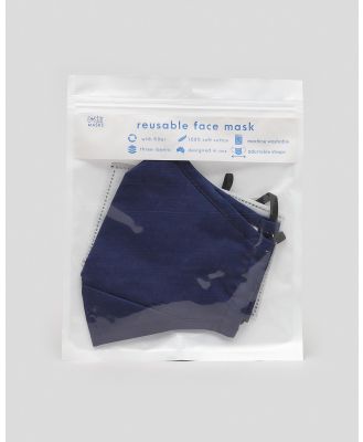 Get It Now Re-Usable Fabric Face Mask in Navy