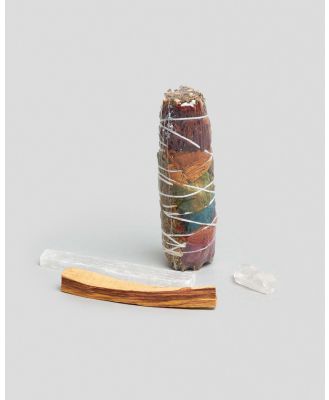 Get It Now Sage & Stone Chakra Energy Kit in Natural