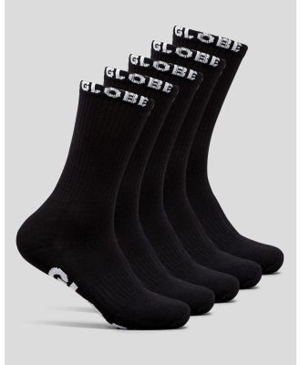 Globe Boys' Blackout Socks 5 Pack
