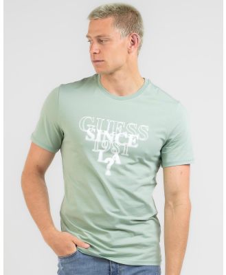 GUESS Jeans Men's Blurry T-Shirt in Green