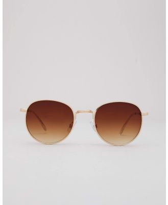 Happy Hour Men's Holidaze Gold Sunglasses