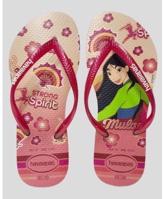 Havaianas Girl's Kids' Slim Princess Mulan Thongs Shoes