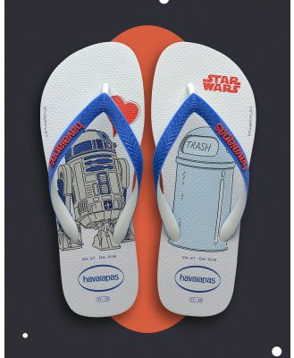 Havaianas Men's Top Star Wars R2-D2 Thongs in Blue