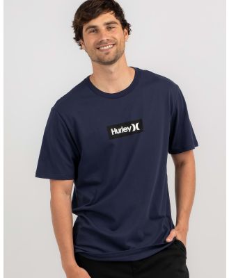 Hurley Men's Box Only T-Shirt in Blue