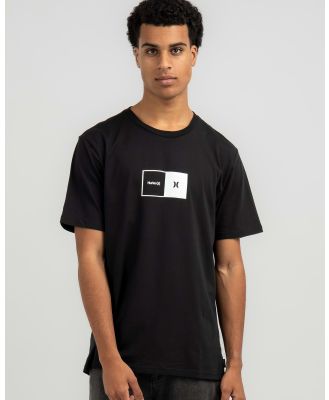 Hurley Men's Contrast Box T-Shirt in Black