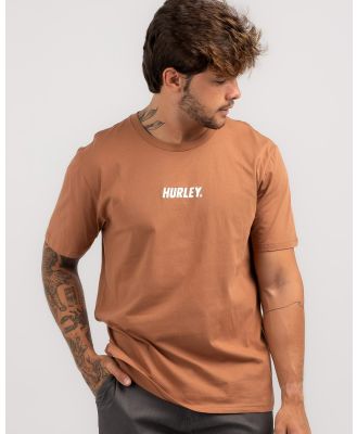 Hurley Men's Fastlane T-Shirt in Brown