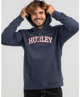 Hurley Men's Flow Pullover Hoodie in Navy