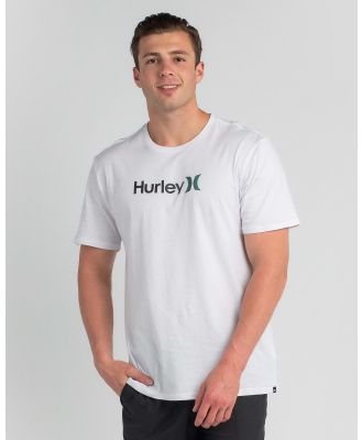Hurley Men's Oao Gradient T-Shirt in White