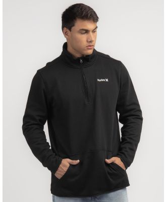 Hurley Men's One And Only Track Fleece in Black