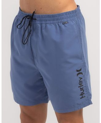 Hurley Men's One And Only Volley Board Shorts in Blue