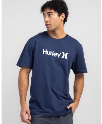 Hurley Men's One & Only T-Shirt in Blue
