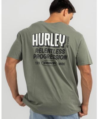 Hurley Men's Relentless T-Shirt in Green