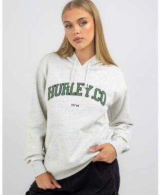 Hurley Women's Authentic Hoodie in Grey