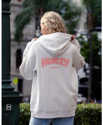 Hurley Women's Candy Hoodie in Grey