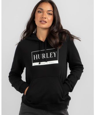 Hurley Women's Found Hoodie in Black