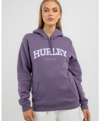 Hurley Women's Hygge Hoodie in Purple