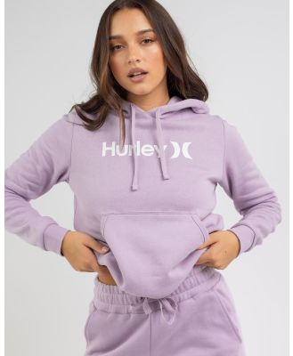 Hurley Women's Oao Hoodie in Purple