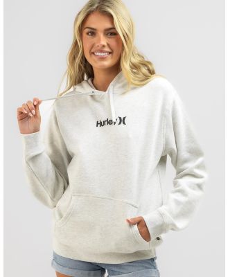 Hurley Women's One And Only Hoodie in Grey