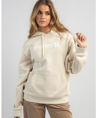 Hurley Women's One And Only Hoodie in Natural