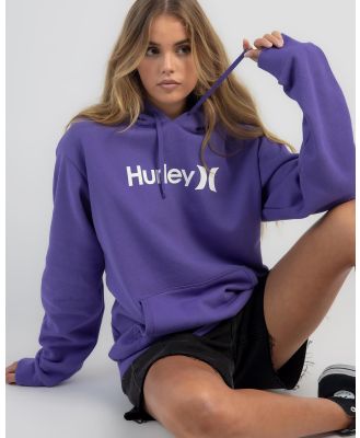 Hurley Women's One And Only Hoodie in Purple