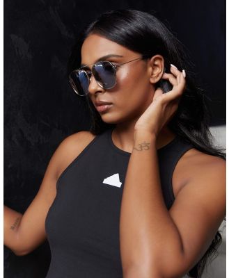 Indie Eyewear Women's Kelsea Sunglasses in Silver