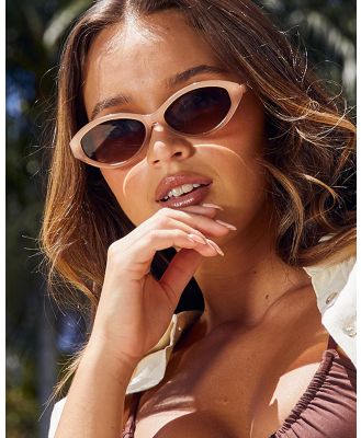 Indie Eyewear Women's Marbella Sunglasses in Natural