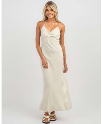 Into Fashions Women's Kirrabelle Maxi Dress in Natural