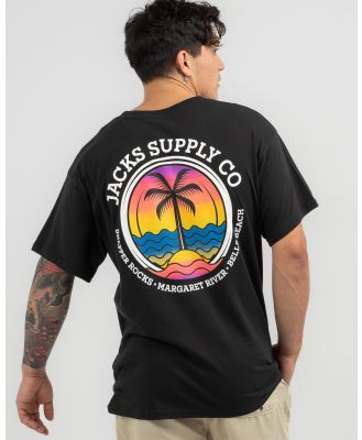 Jacks Men's Paradise T-Shirt in Black