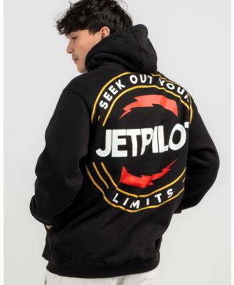 Jetpilot Men's Limits Hoodie in Black