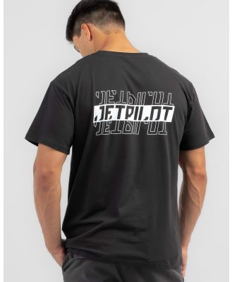 Jetpilot Men's Reflections T-Shirt in Black