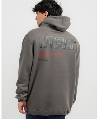 Jetpilot Men's Tech Hoodie in Grey