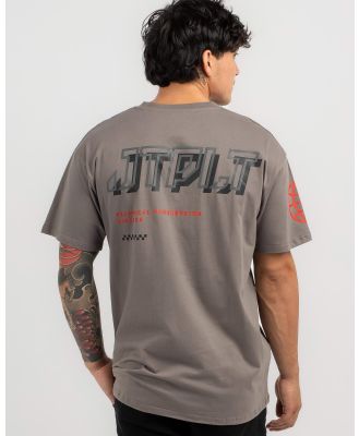 Jetpilot Men's Tech T-Shirt in Grey