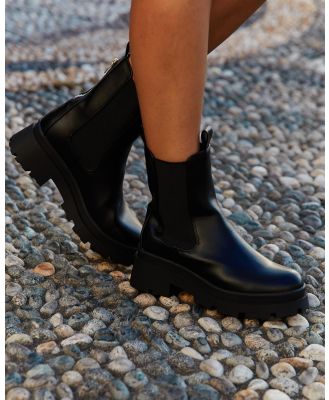 Jonnie Women's Private Boots in Black