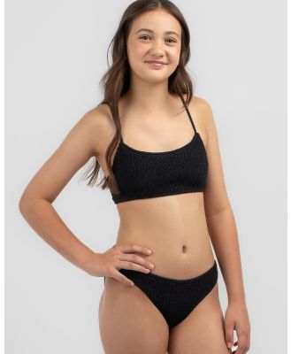 Kaiami Girls' Luna Bikini Set in Black