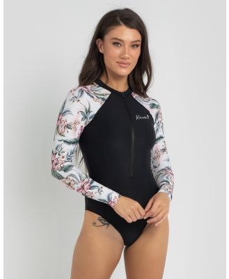 Kaiami Women's Burleigh Long Sleeve Surfsuit in Black