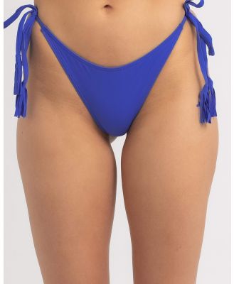 Kaiami Women's Liza Classic Bikini Bottom in Blue