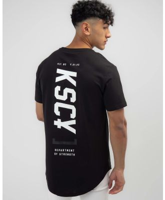 Kiss Chacey Men's Formula Dual Curved T-Shirt in Black